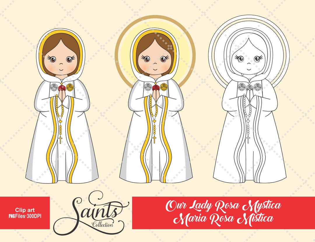 Our Lady Rosa Mystica, María Rosa Mística, Catholic Saint, Holy Virgin ...