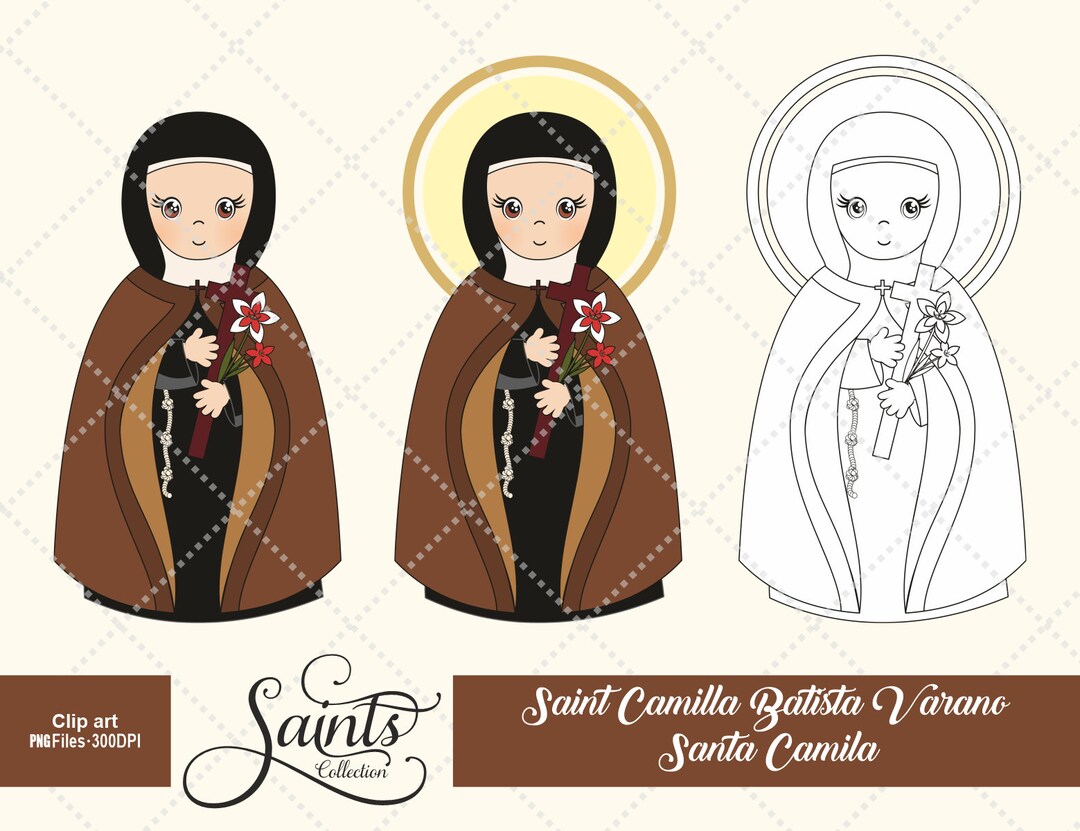 Saint Camilla Batista Varano Catholic Saint Religious Saint Etsy