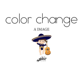 Custom Color Change for Single Graphic. Non-exclusive Pre-made sets color change. Gabz
