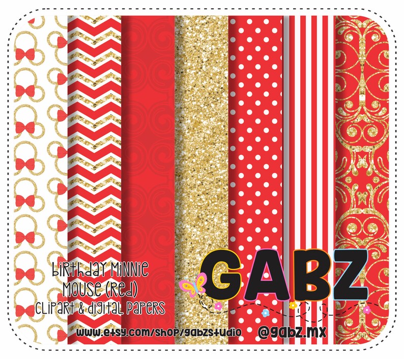 Download Red Digital Paper Birthday Minnie Mouse Clipart Numbers Balloons Gabz Minnie Party Theme Glitter Paper Clip Art Art Collectibles Shantived Com