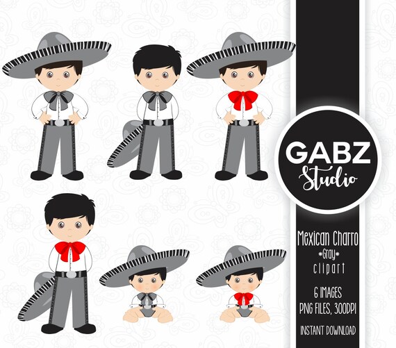 Mexican Charro, Baby Charro, Gray Color, Mexican Folklore, Birthday, 5 De  Mayo, Aztec, Decorative, Communion, Mexican, Fiesta, Gabz - Etsy