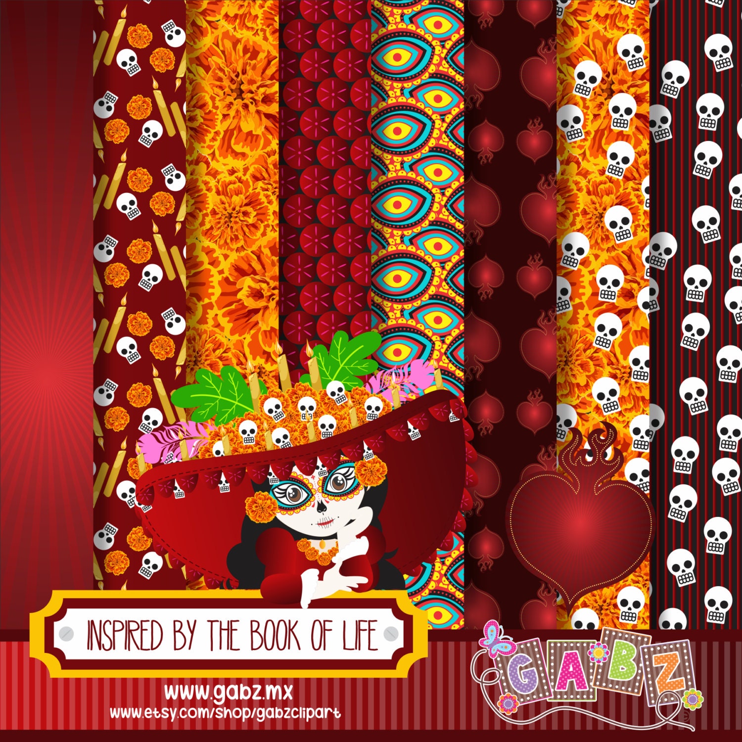 Inspirado en el libro de la vida la Catrina tradicional - Etsy México Inspirado en el libro de la vida la Catrina tradicional - Etsy México
