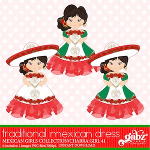 Chica mexicana, fiesta de quince, dulces dieciséis, clipart, cumpleaños, charra, mexicana, fiesta, viva mexico, charro, 5 de mayo, mexicana, gabz, MG41
