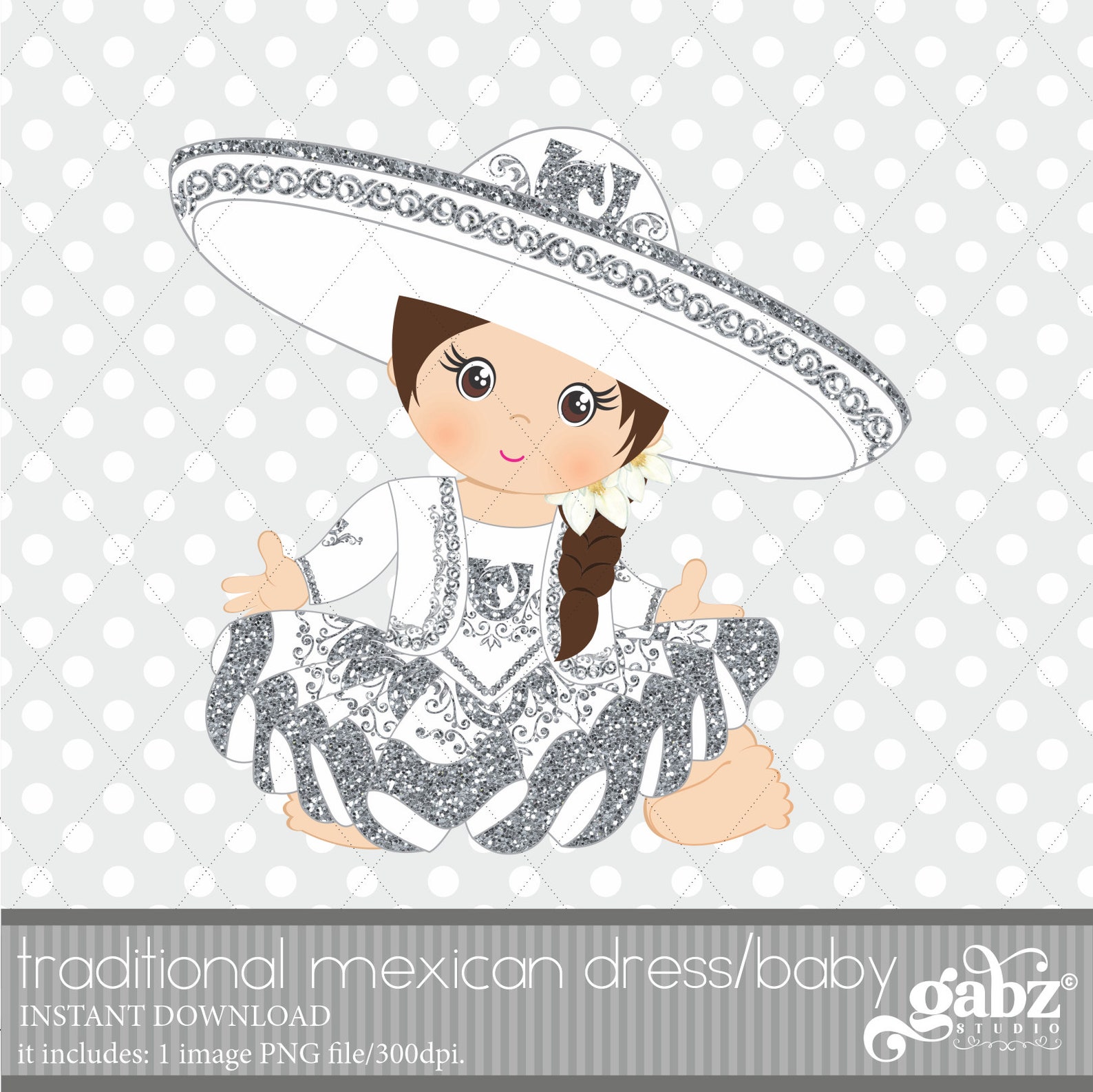 Baby Charra, Traditional Mexican Dress, Baby Girl, Charro, Gabz Etsy