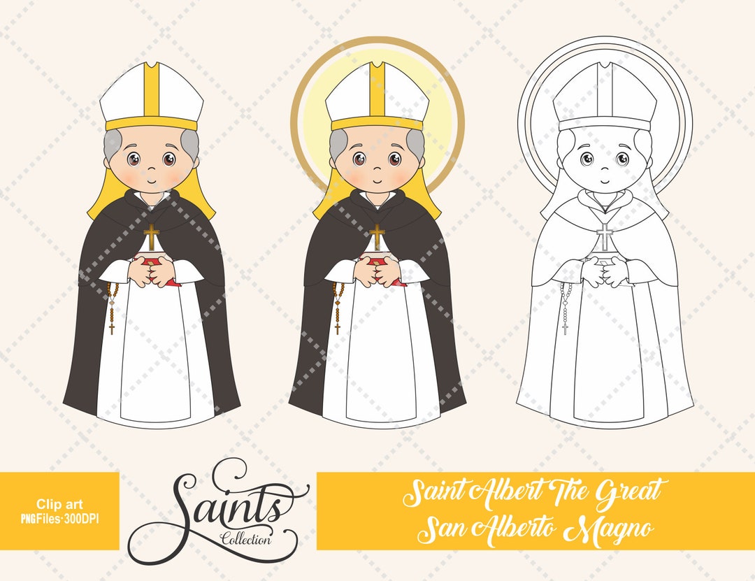 Saint Albert the Great San Alberto Magno Catholic Saint - Etsy