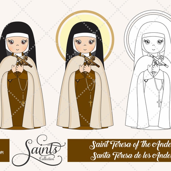 Saint Teresa of the Andes, Santa Teresa de los Andes, Holy Chilean, Catholic Saint, Religious, Santos, Saints Collection, Gabz