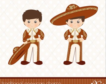 Charro, Gold und Shedron, mexikanische Folklore, Clipart, Goldglitter, aztekisch, dekorativ, Kommunion, mexikanisch, Fiesta, Gabz