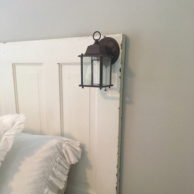 Headboard Lamp Set 2 Lamps. Add Plugin Lamps to Any Etsy