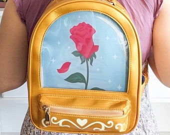 Enchanted Rose - Gold Fairytale Ita Backpack Handbag