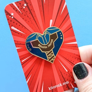 Shuri Enamel Pin: Wakanda Forever, Girl Genius Gift