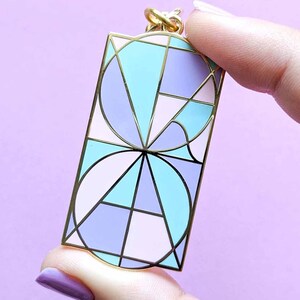 Alpha Puzzle Fidget Keyring Pastel Rainbow Gold Teacher Gift ...