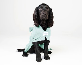 Toby and Alexander Super Absorbent, Quick Drying Dog Bathrobe Dogrobe