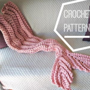 Crochet Mermaid Tail Blanket Pattern, Adult Mermaid Blanket Pattern Crochet, Crochet Mermaid Tail Pattern, Mermaid Blanket Crochet Pattern image 5