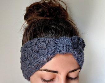 Crochet Knot Headband Pattern: Boho Winter Ear Warmer (PDF Download)