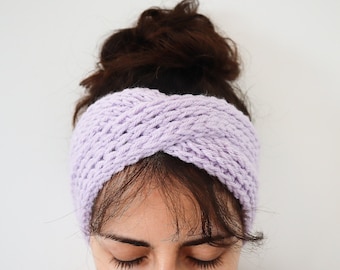 Twisted Turban Crochet Headband Pattern: Multiple Sizes (PDF Pattern)