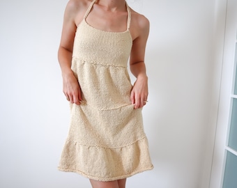 Three Tiered Knit Dress Pattern: Women's Sizes S-XL (PDF Pattern)