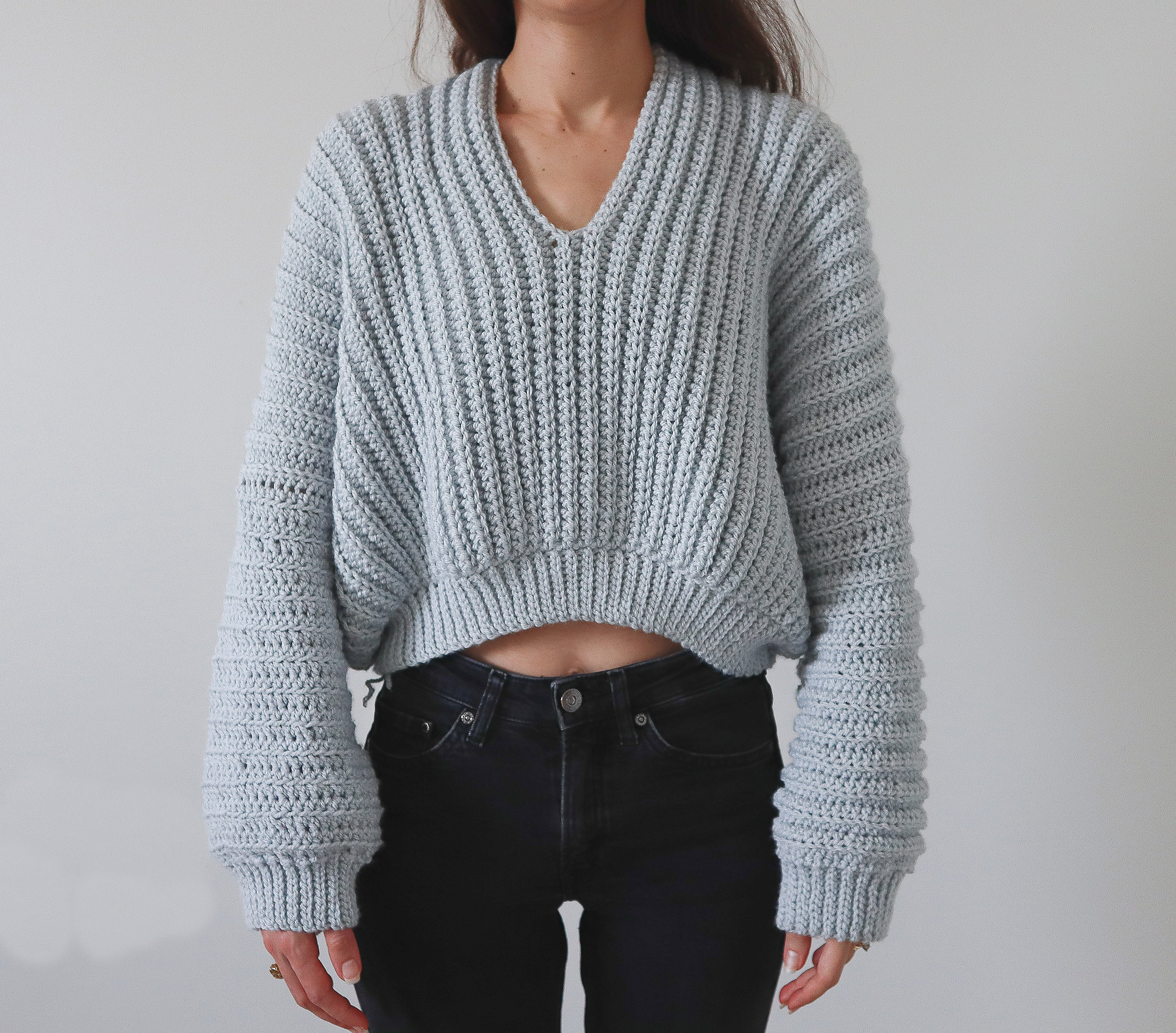 Super Slouchy Crochet Sweater Pattern 