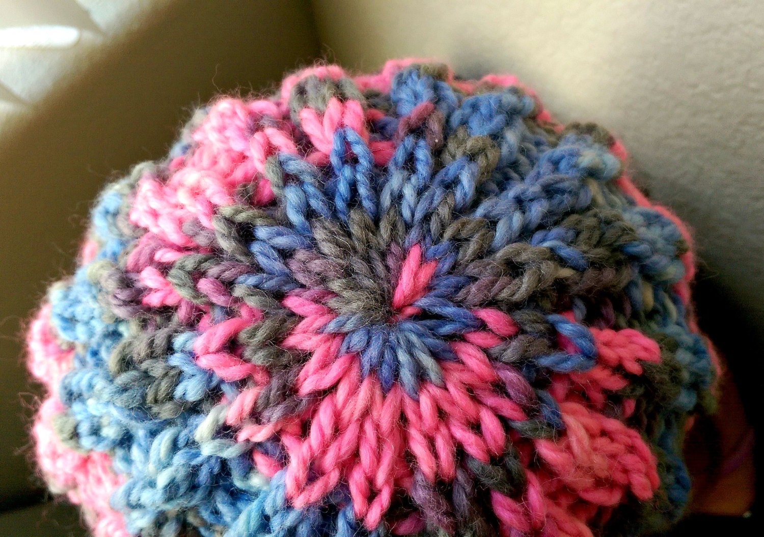 Easy Cable Knit Hat Pattern Cable Knit Beanie Pattern Simple Etsy