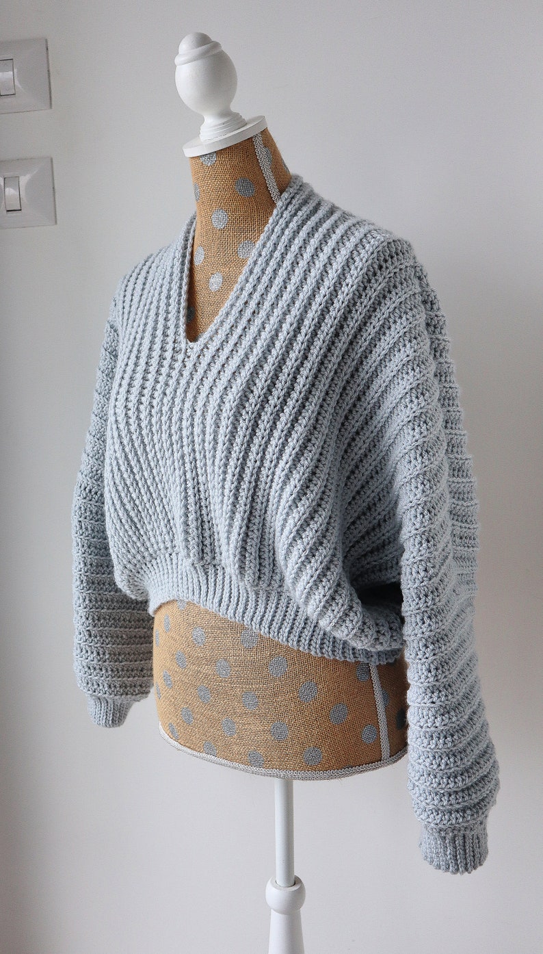 Super Slouchy Crochet Sweater Pattern Cozy Comfy Crocheted | Etsy Canada