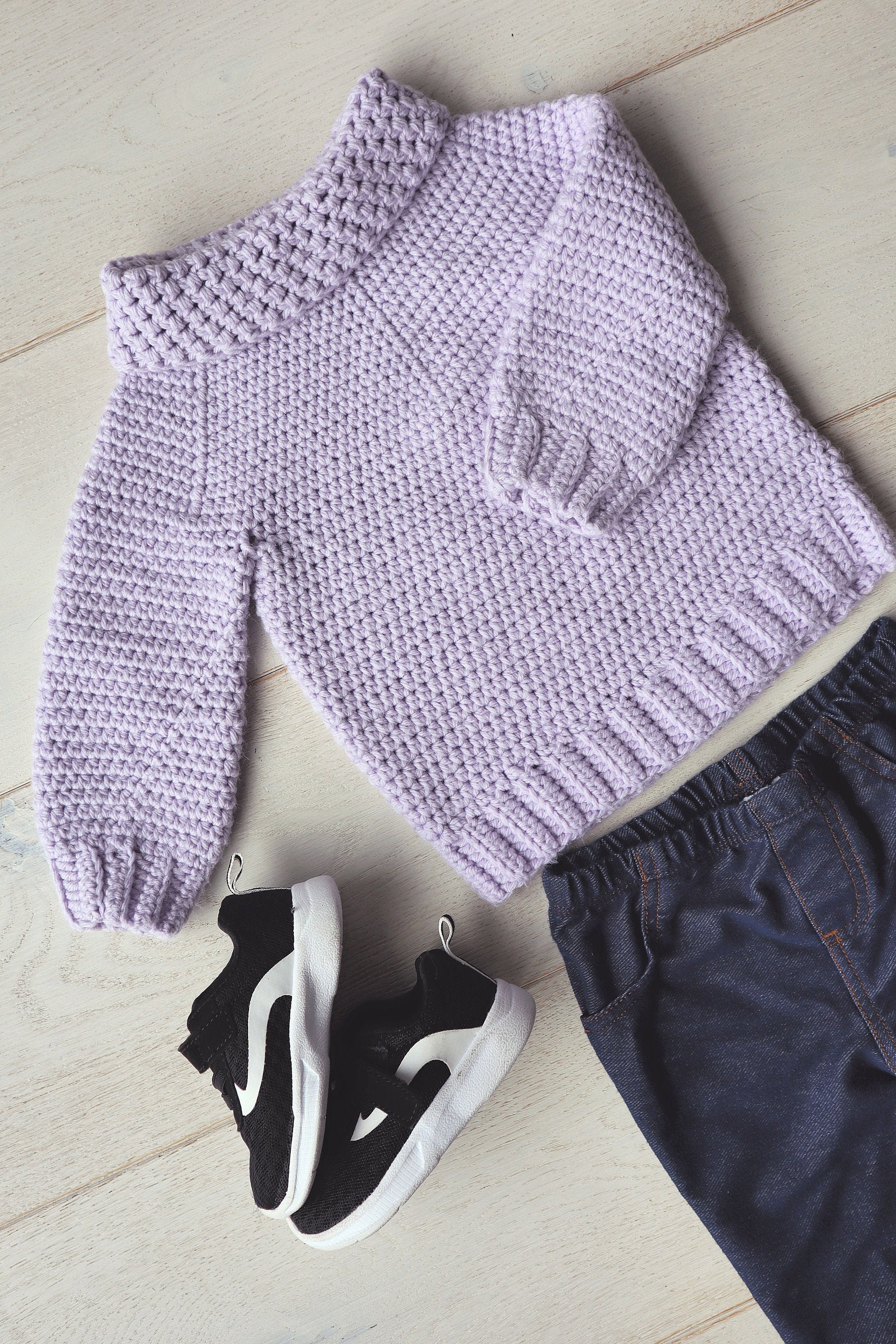Crochet Baby Sweater the Gumdrop 