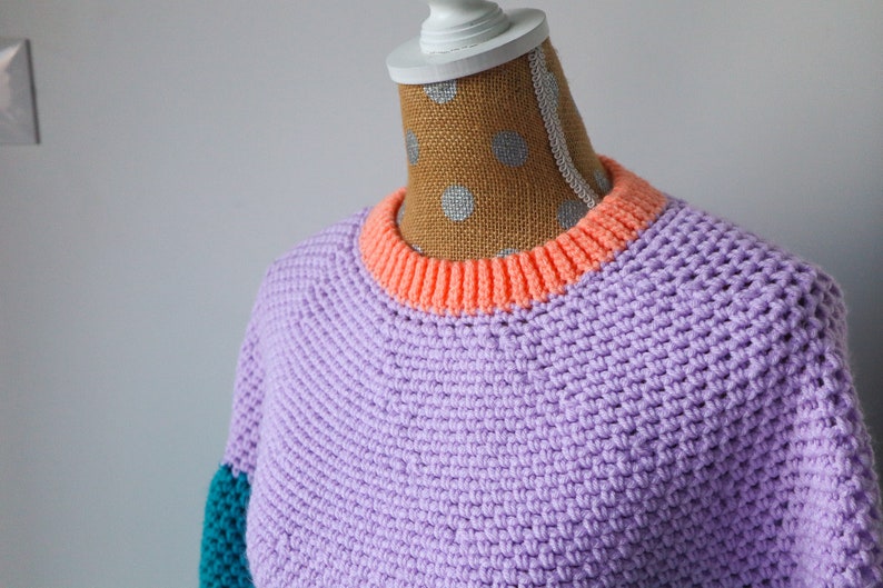 The Better Sweater Worsted Yarn Weight Crochet Pattern Etsy