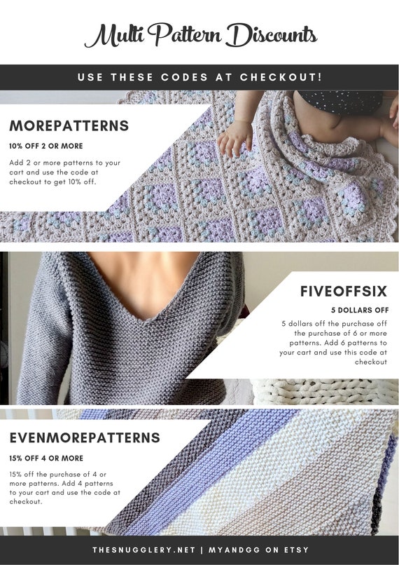 Just The Worsted, Modern Crochet Patterns