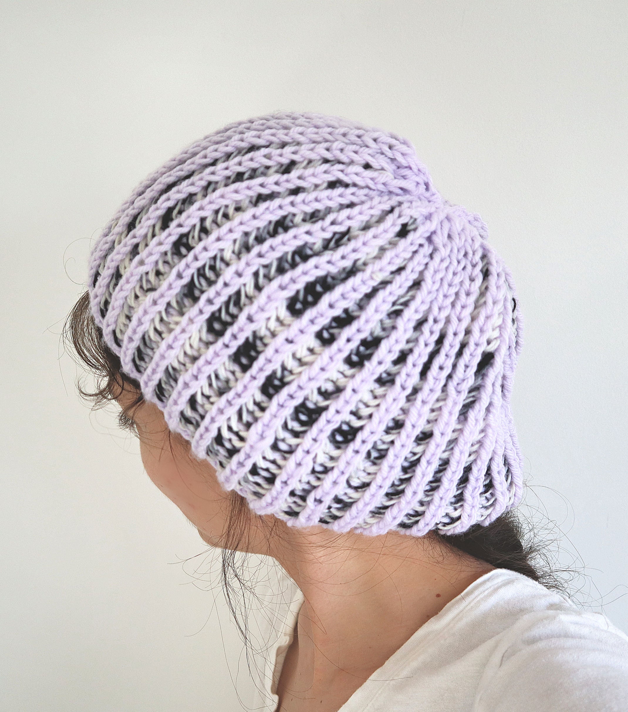 fisherman's rib beanie knitting pattern