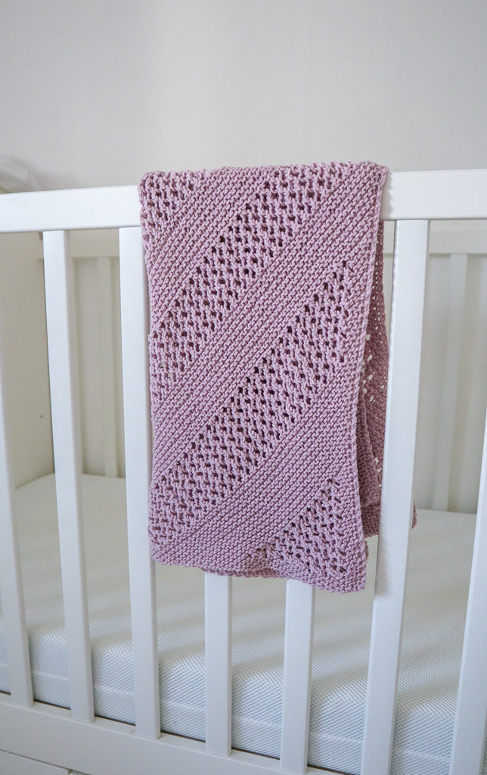 Summer Dreams Baby Blanket Knitting Pattern With Beginner Etsy