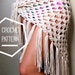 Crochet Boho Sarong Pattern, Beginner Crochet Sarong Pattern, Boho Crochet Patterns, Beach Cover Up Pattern , Crochet Shawl Pattern Boho