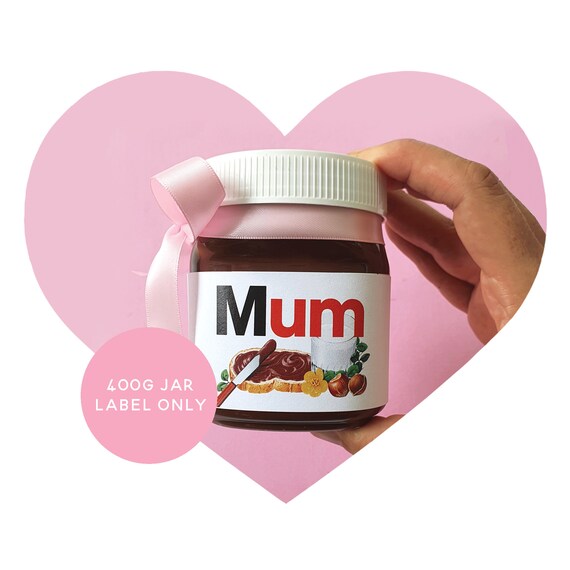 Custom nutella label online