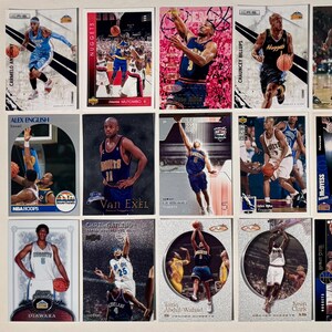 Cartes à collectionner de basket-ball NBA Denver Nuggets HOFers Rookies All-Stars Lot de 29