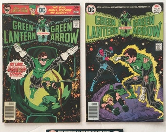 Green Lantern #s 90 91 92 Co-Starring Green Arrow Lot of 3 Bronze Age 1976 DC Comics - New TV Show Soon