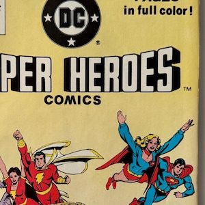 Elson&#39;s Presents Series 1 DC Super Heroes Comics 96 Pages 1980 - DC Comics Presents 29 Inside