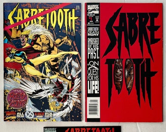 Sabretooth 1 Special, Death Hunt, Classic Lot of 3 Marvel Comics 1993-1994