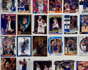 New York Knicks NBA Basketball Trading Cards HOFers Rookies All-Stars Lot of 30