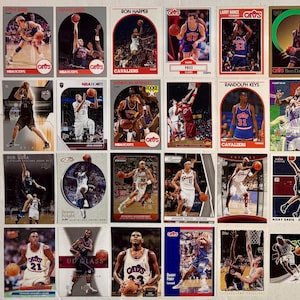 Lot de 30 cartes à collectionner de basket-ball NBA Cleveland Cavaliers, Rookies All-Stars et plus