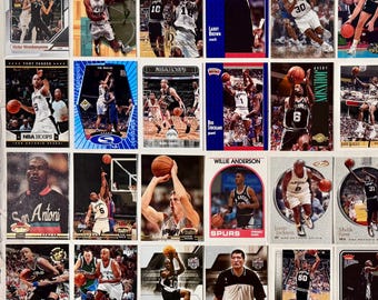 San Antonio Spurs NBA Basketball Trading Cards HOFers Rookie All-Stars Lot of 32