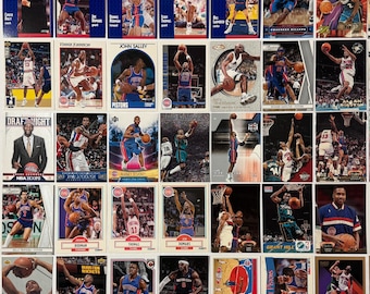 Detroit Pistons NBA Basketball Trading Cards HOFers Rookies All-Stars Lot of 40