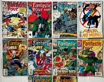 Fantastic Four 333 345 354 381 383 384 385 392 393 396 Marvel Comics 1989-1995
