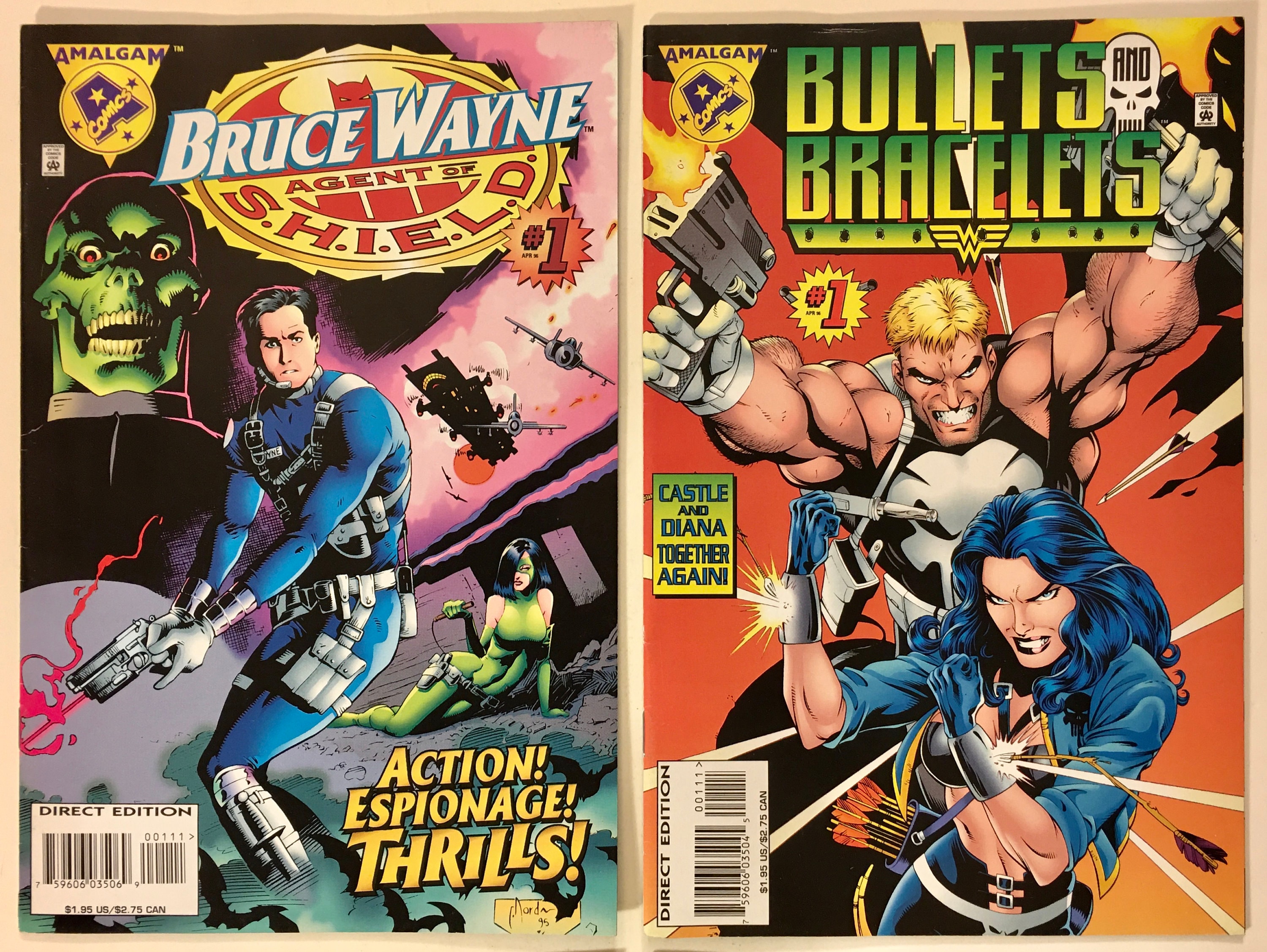 BULLETS & BRACELETS #1 (Amalgam 1996) One-shot feat Punisher & Wonder Woman  | Comic Books - Modern Age, Marvel, Wonder Woman / HipComic