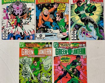 Green Lantern 161 162 163 164 165 Run Lot of 5 DC Comics 1983 Bronze Age - New TV Show Soon