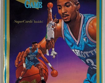 Heroes Of The Game Magazine 1993 Nolan Ryan / Alonzo Mourning SuperCards Covers