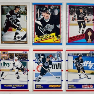 Wayne Gretzky NHL Ice Hockey Cards O-Pee-Chee Score 1989-1991 Vintage Lot of 10