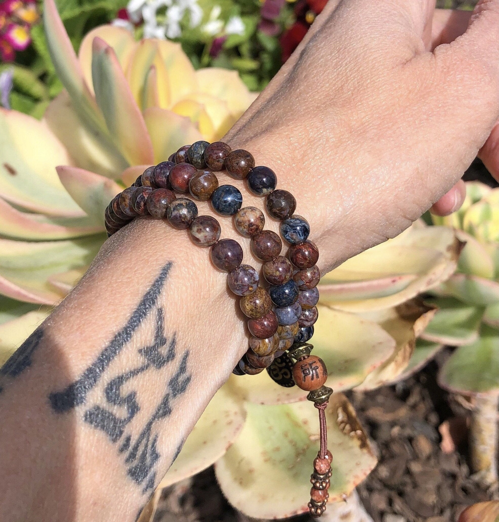 Soul Mastery Triple Wrap Mala Bracelet