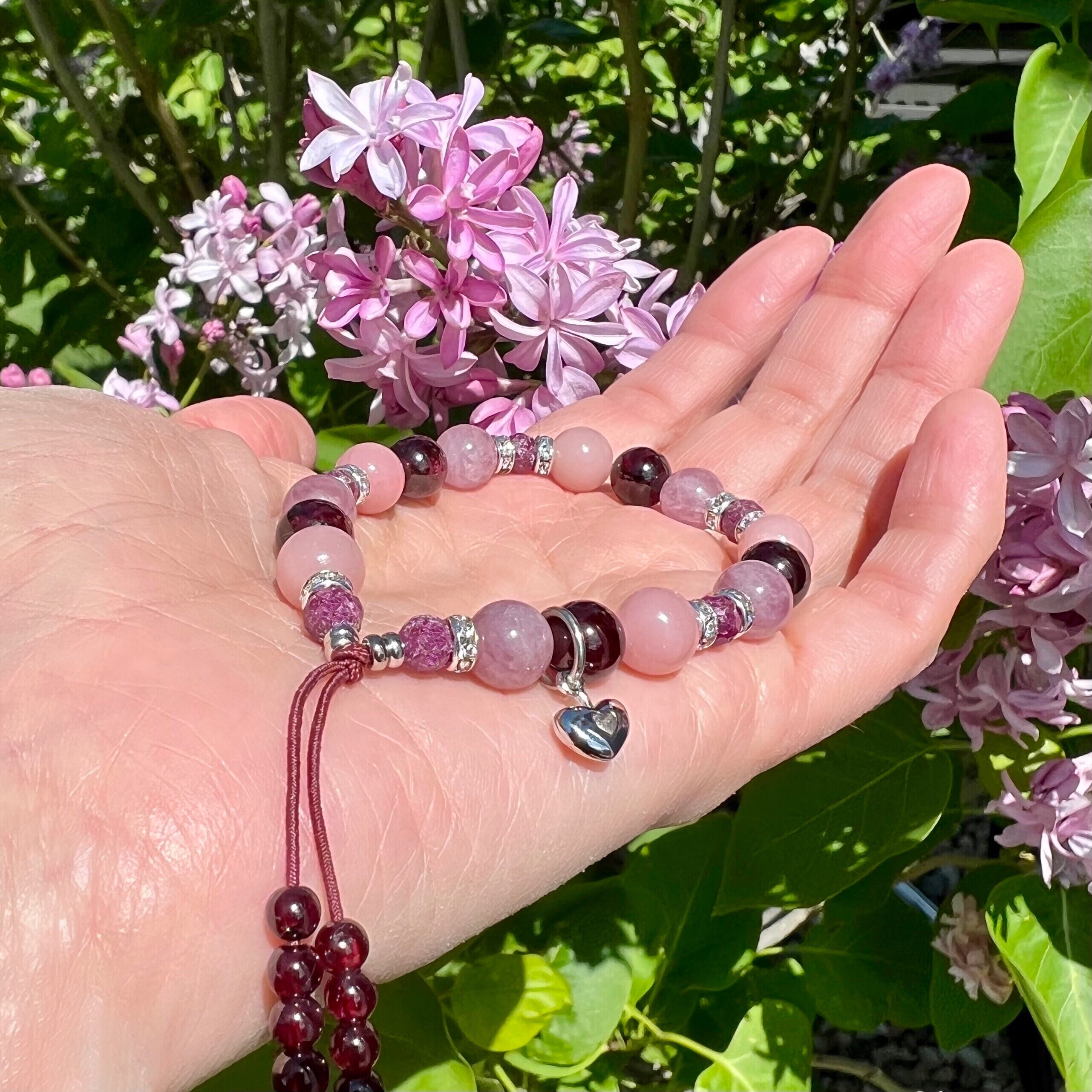 Gentle Heart Bracelet | Pink Tourmaline Bracelet