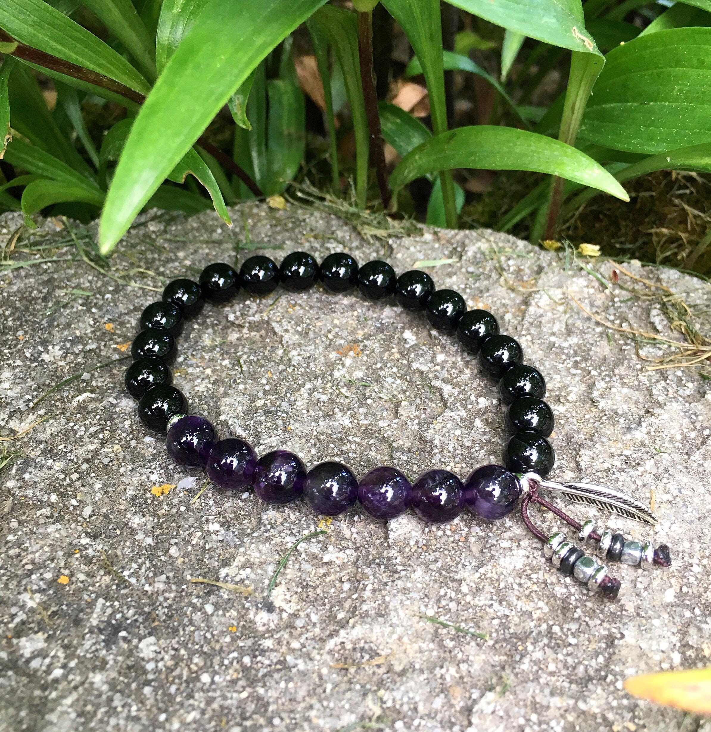 Men’s Recovery Mala Bracelet AAA Luxury Natural Gemstone Mala Beads