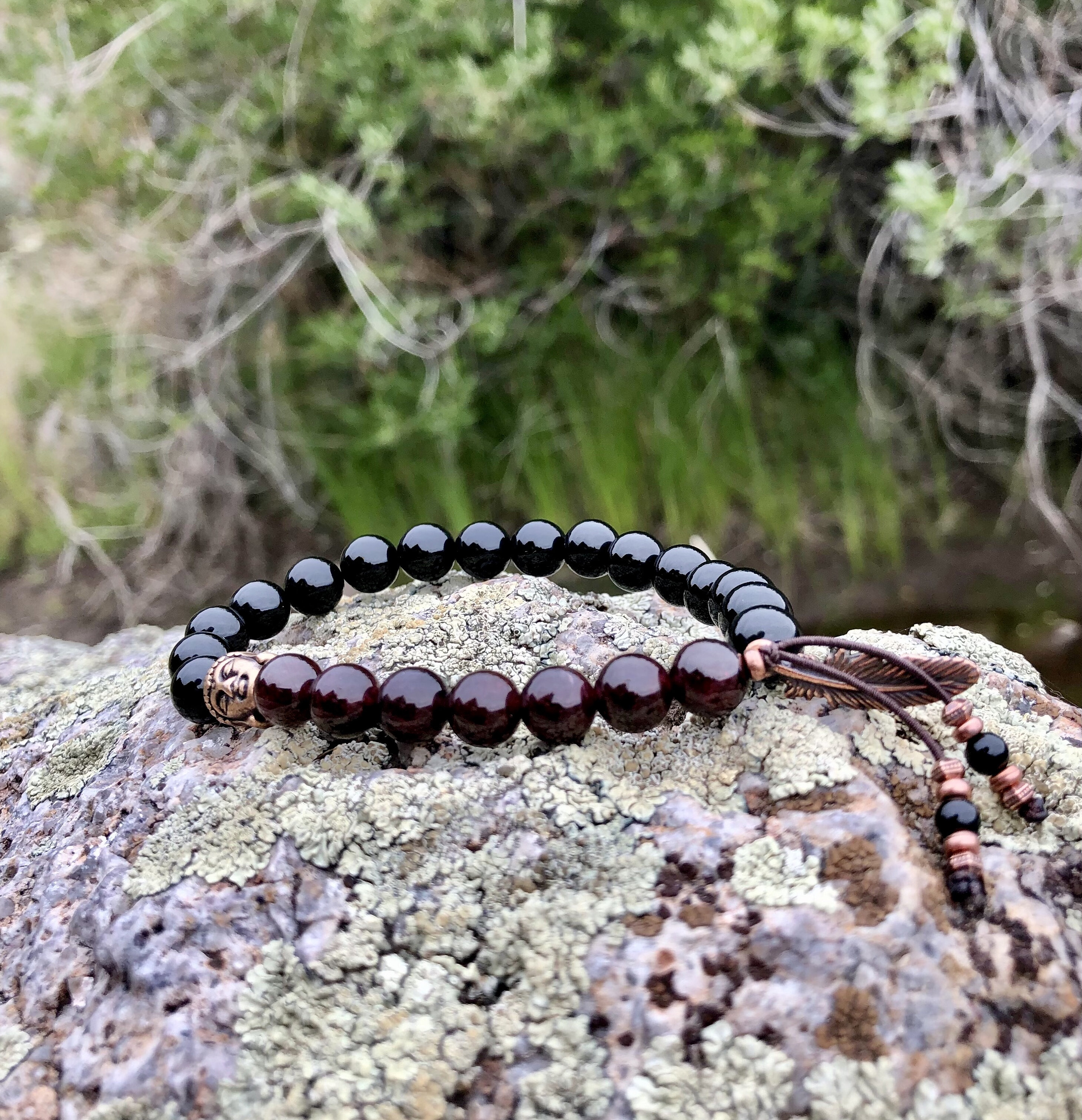 Amazon.com: Black Onyx Protection Bracelet, Healing Crystal Black Onyx  Bracelet for Men Women Anti anxiety, Bring Good Luck Money Prosperity  Handmade Gemstone Chakra Positive Energy Beaded Protection Bracelets:  Clothing, Shoes & Jewelry