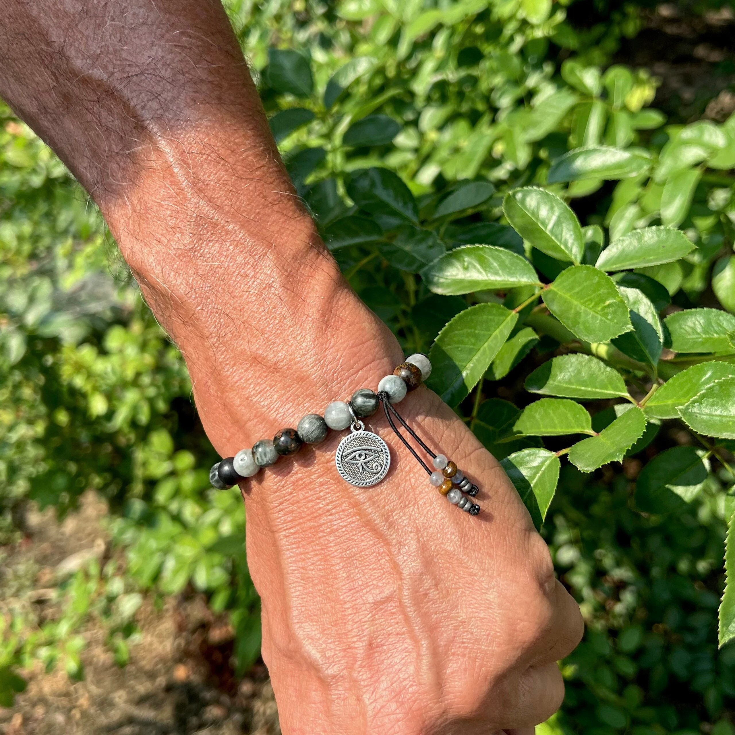 Men's Eye of the Sky Mala Bracelet