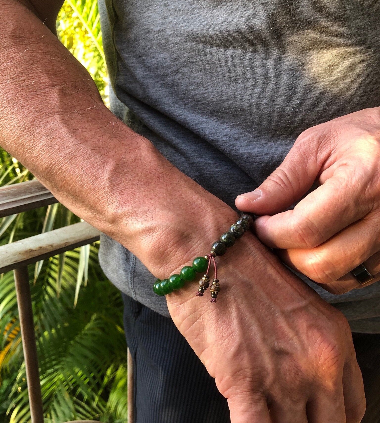 Men S Prosperity Mala Bracelet Jade Dragon S Blood Jasper High Vibrational Grade Gemstones Endurance Wealth Motivation Men S Prosperity Mala Bracelet Jade Dragon S Blood Jasper High Vibrational Grade Gemstones Endurance Wealth Motivation
