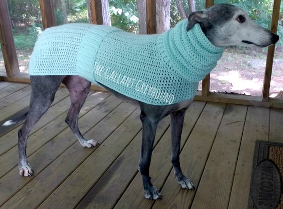 greyhound sweater pattern crochet